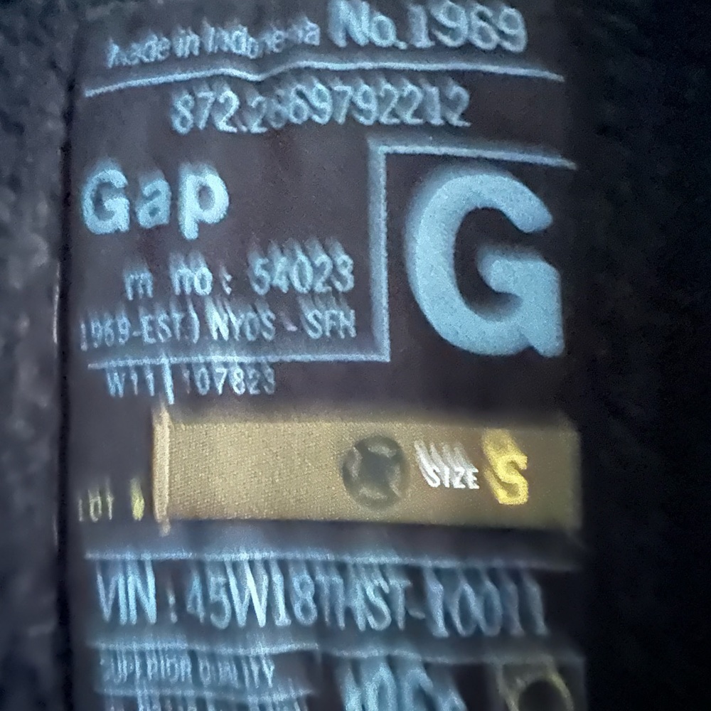 Gap Jacket Mens Wool Size S - image 5